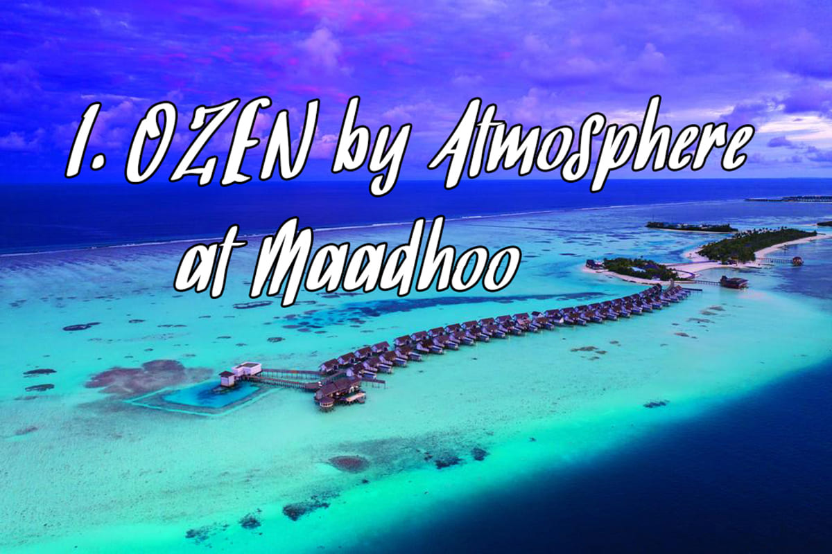 OZEN by Atmosphere at Maadhoo