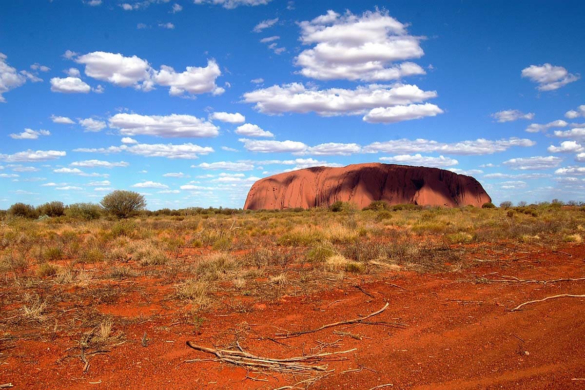 Uluru Australia โขดหินอูรูรู ออสเตรเลีย เที่ยวออสเตรเลีย